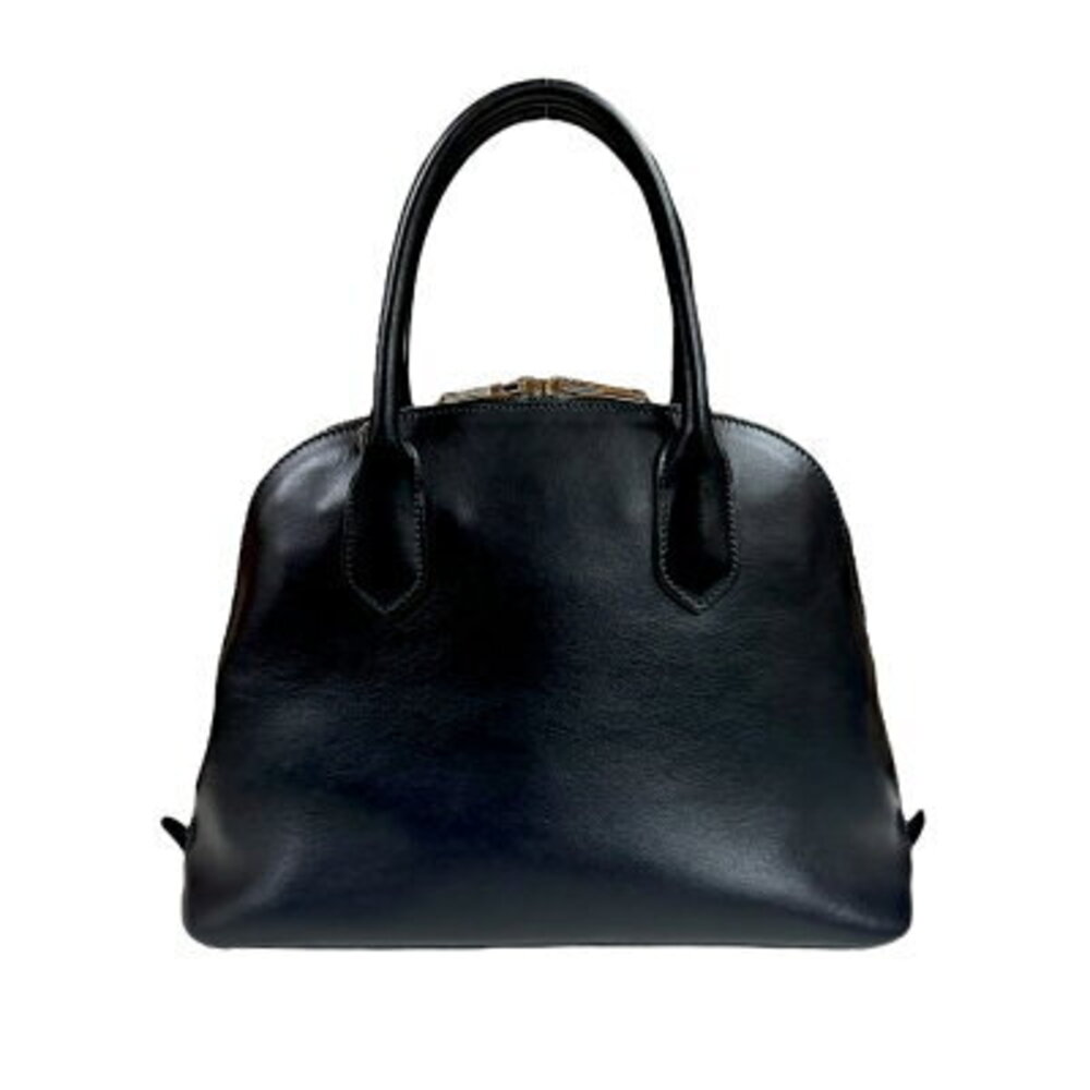 Prada Black Burning Flame Heels Promenade Handbag - Picture 3 of 7